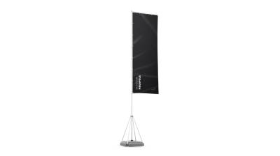 Werbefahne Megapole